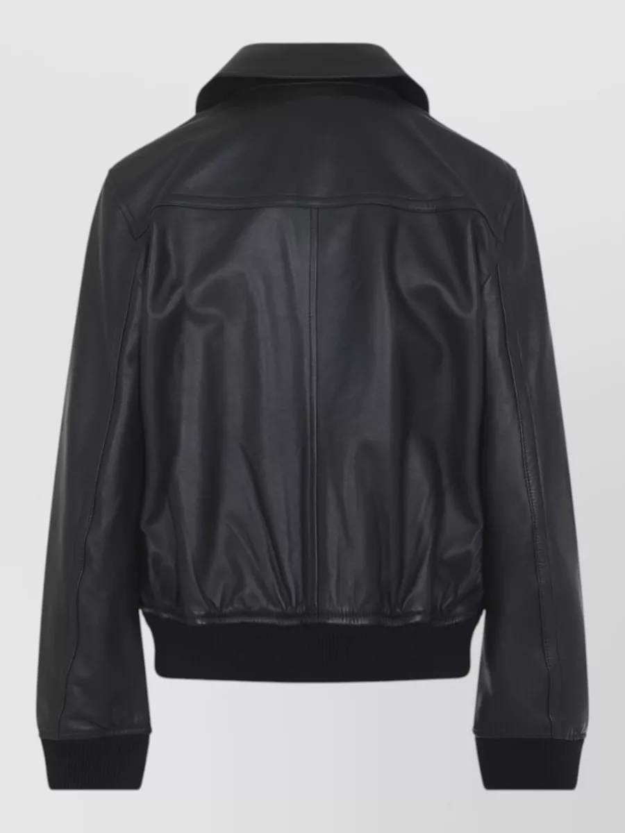 Yves Salomon Lamb Leather Jacket