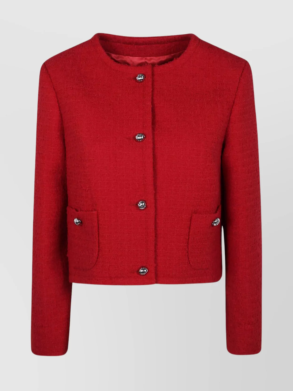 Patou Collarless Box Shape Jacket