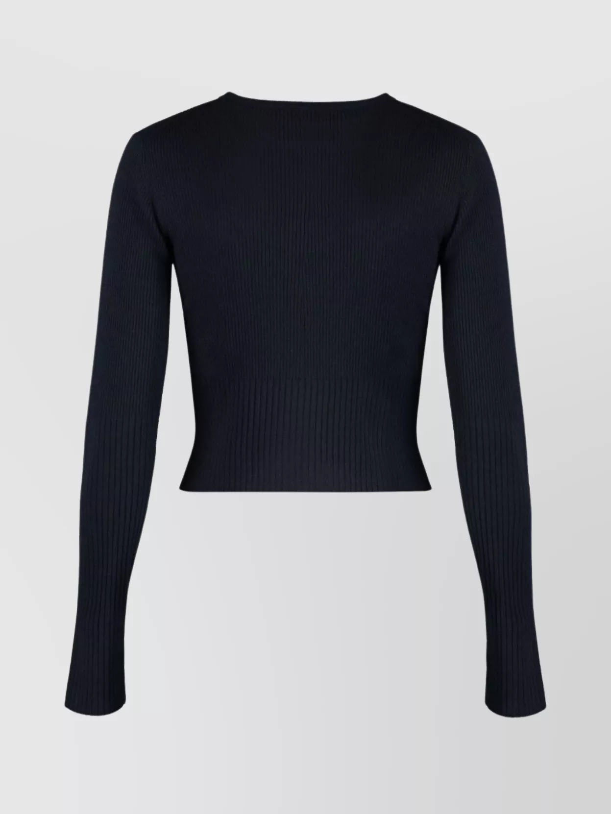'S MAX MARA WOOL AND SILK CARDIGAN WITH RIBBED TEXTURE