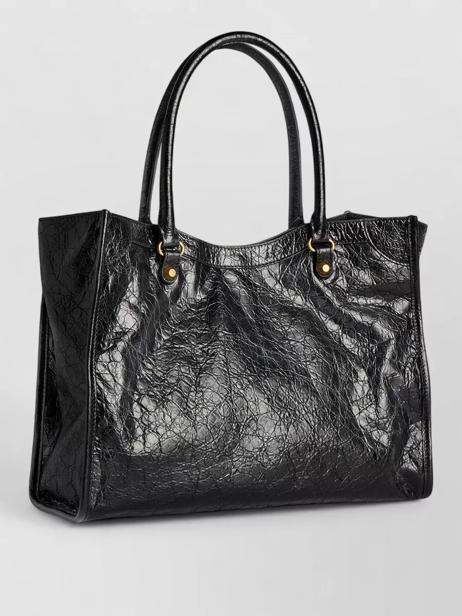 Balenciaga Le City Small Leather Tote Bag
