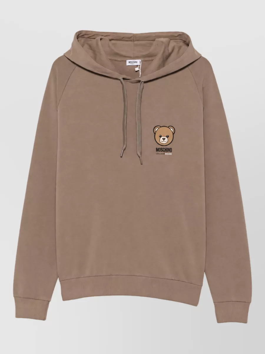 Moschino Ribbed Hoodie