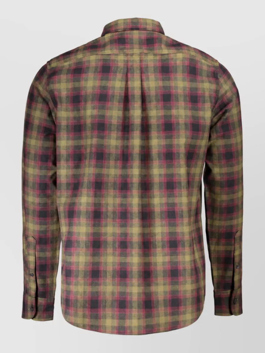 Timberland Plaid Cotton Long-Sleeve Shirt
