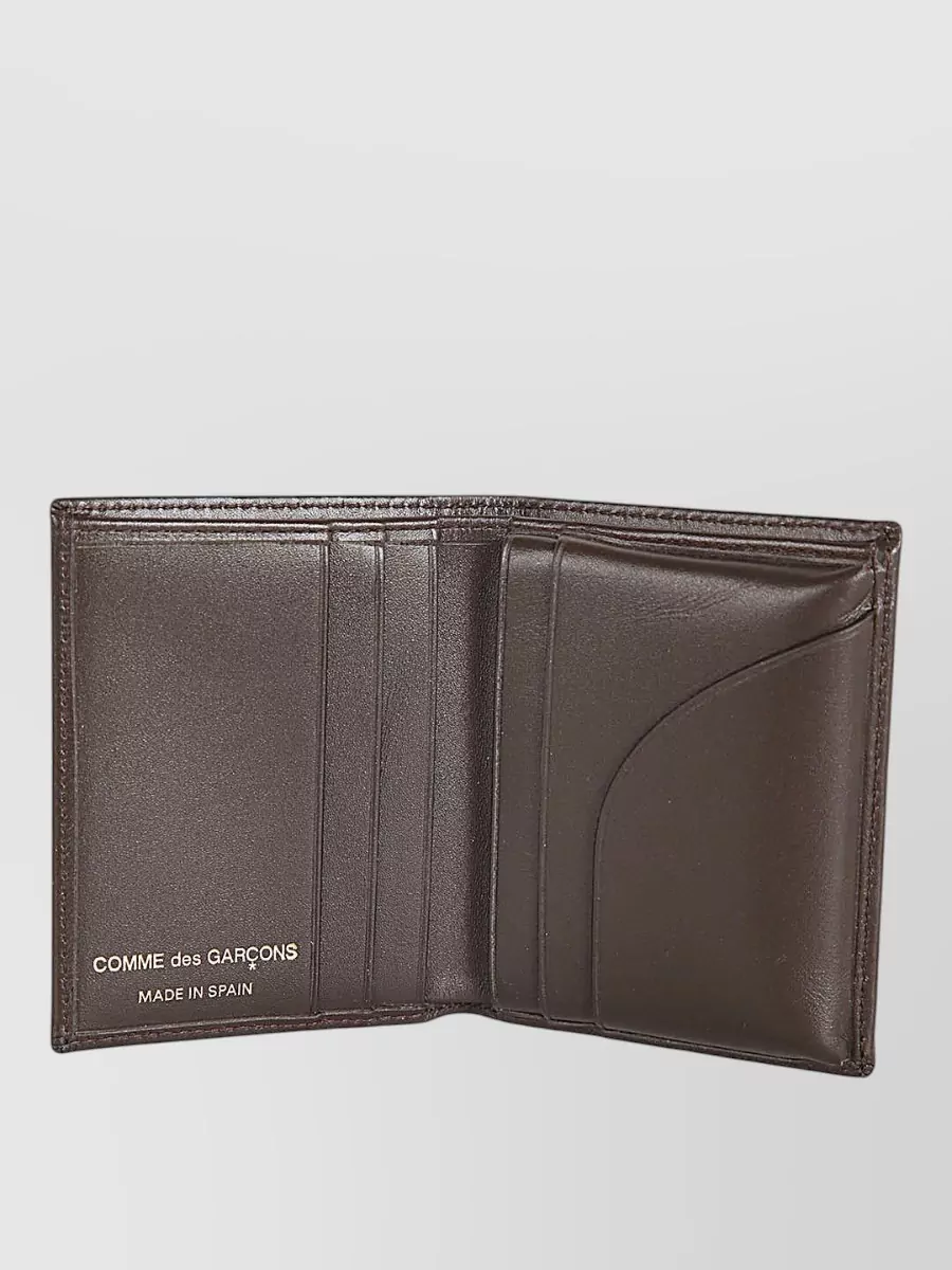 Comme Des Garçons Group Wallet Bi Fold Rectangular Design
