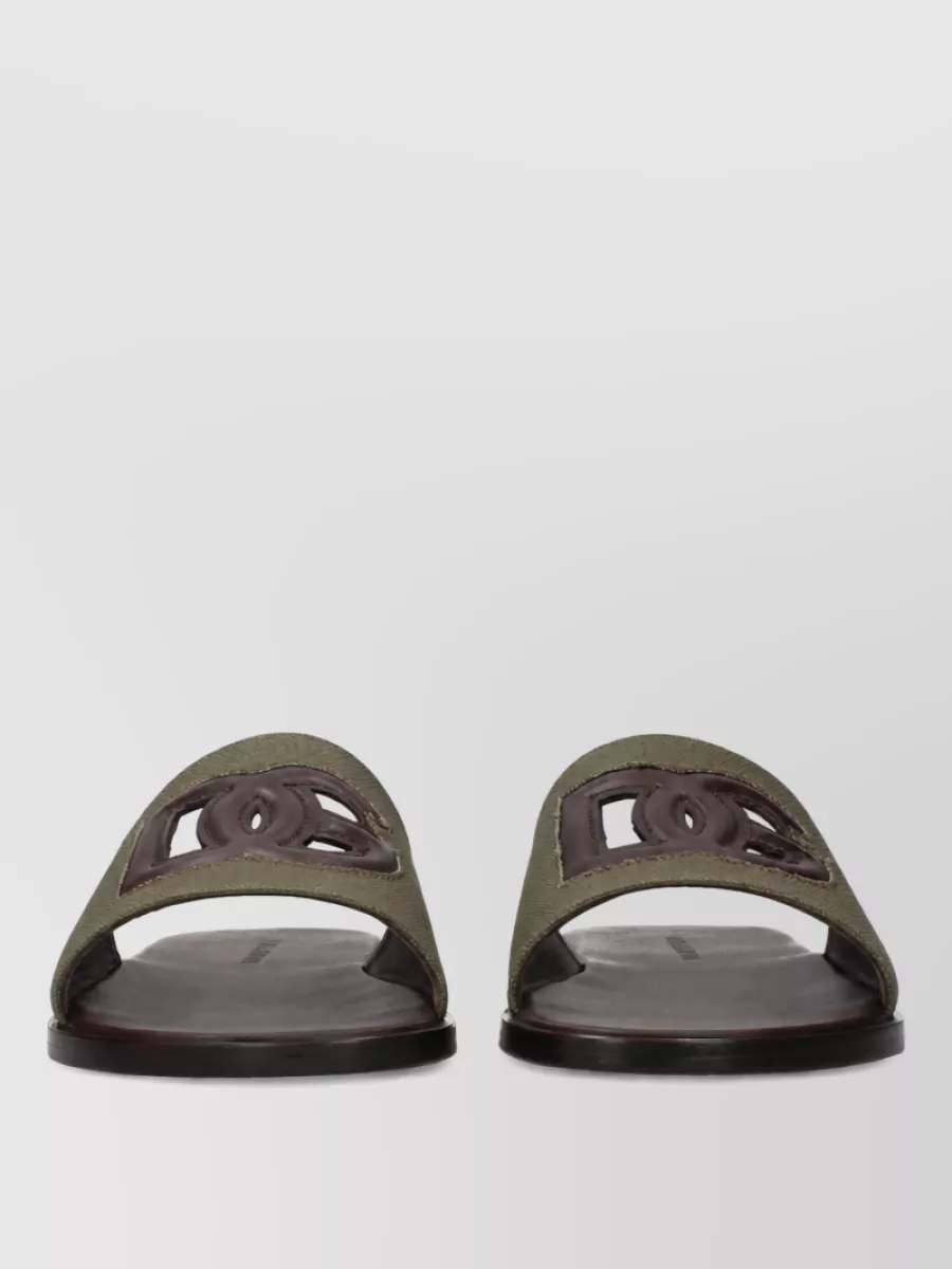 Dolce&Gabbana textile sandals