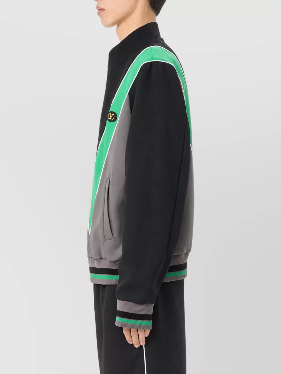 Valentino Cotton Bomber Jacket