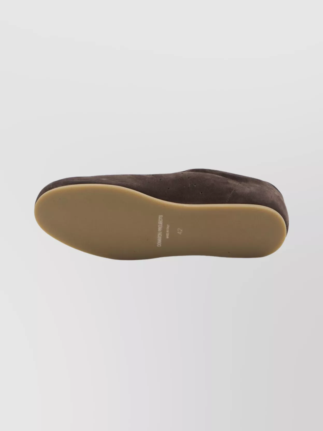 Common Projects Suede Low-profile Driving Sneakers In Brown