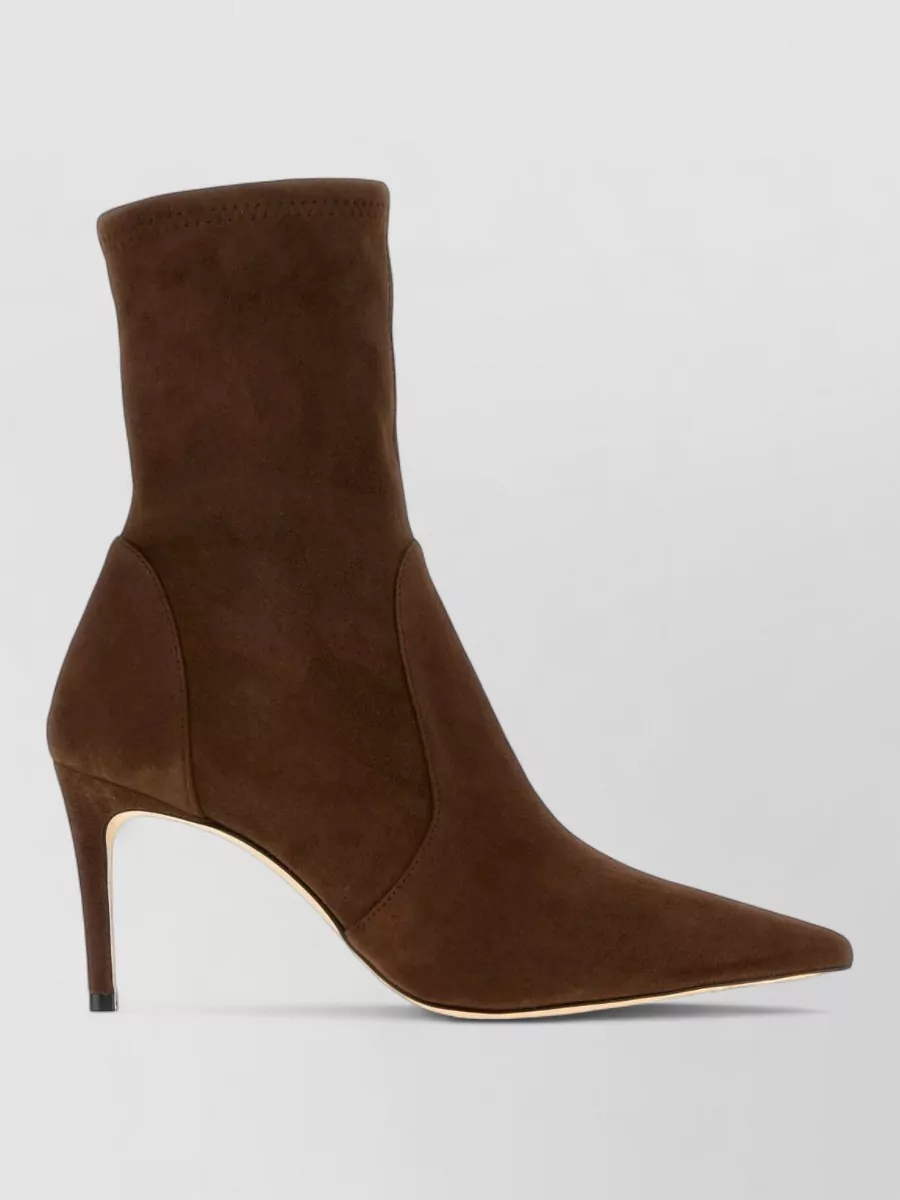 Stuart Weitzman suede ankle boots