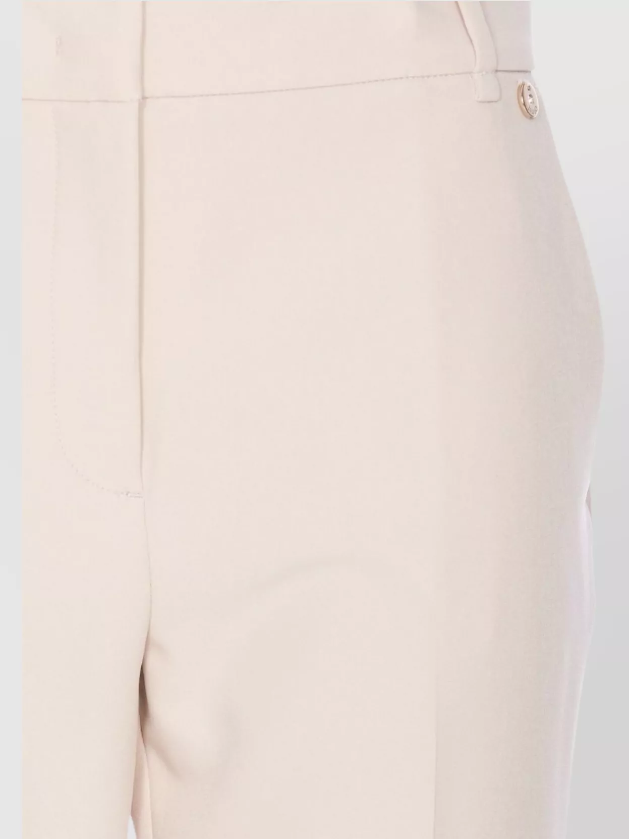 Liu •jo Trousers With Button Detail And Pockets