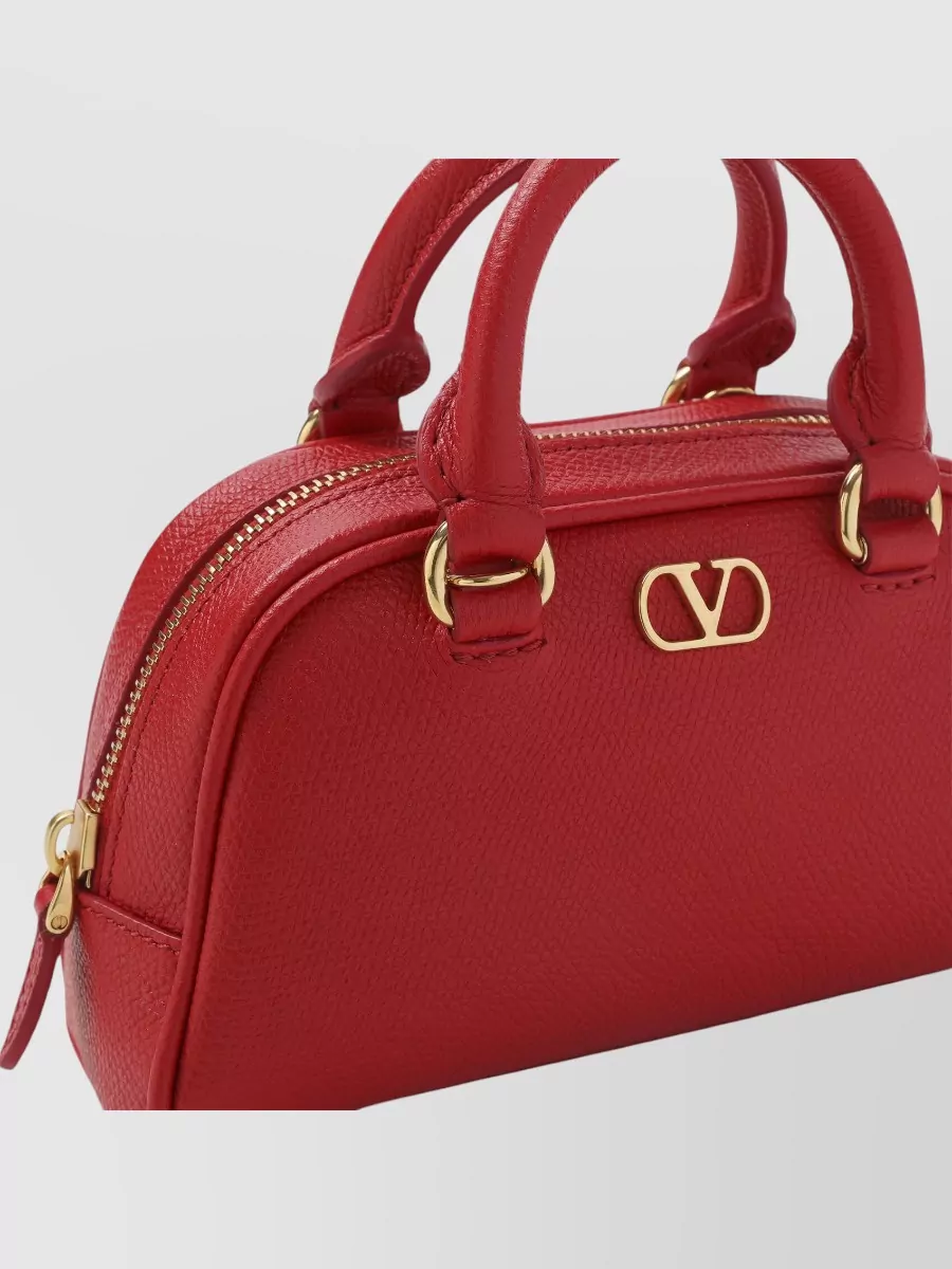 Valentino Garavani Vlogo Signature Mini Leather Shoulder Bag