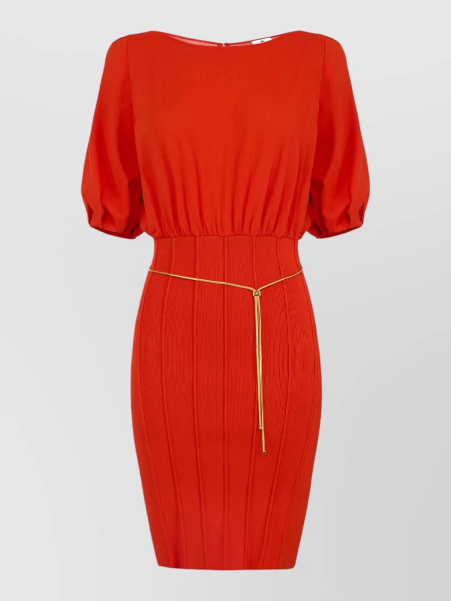 Elisabetta Franchi Fine-knit mini dress