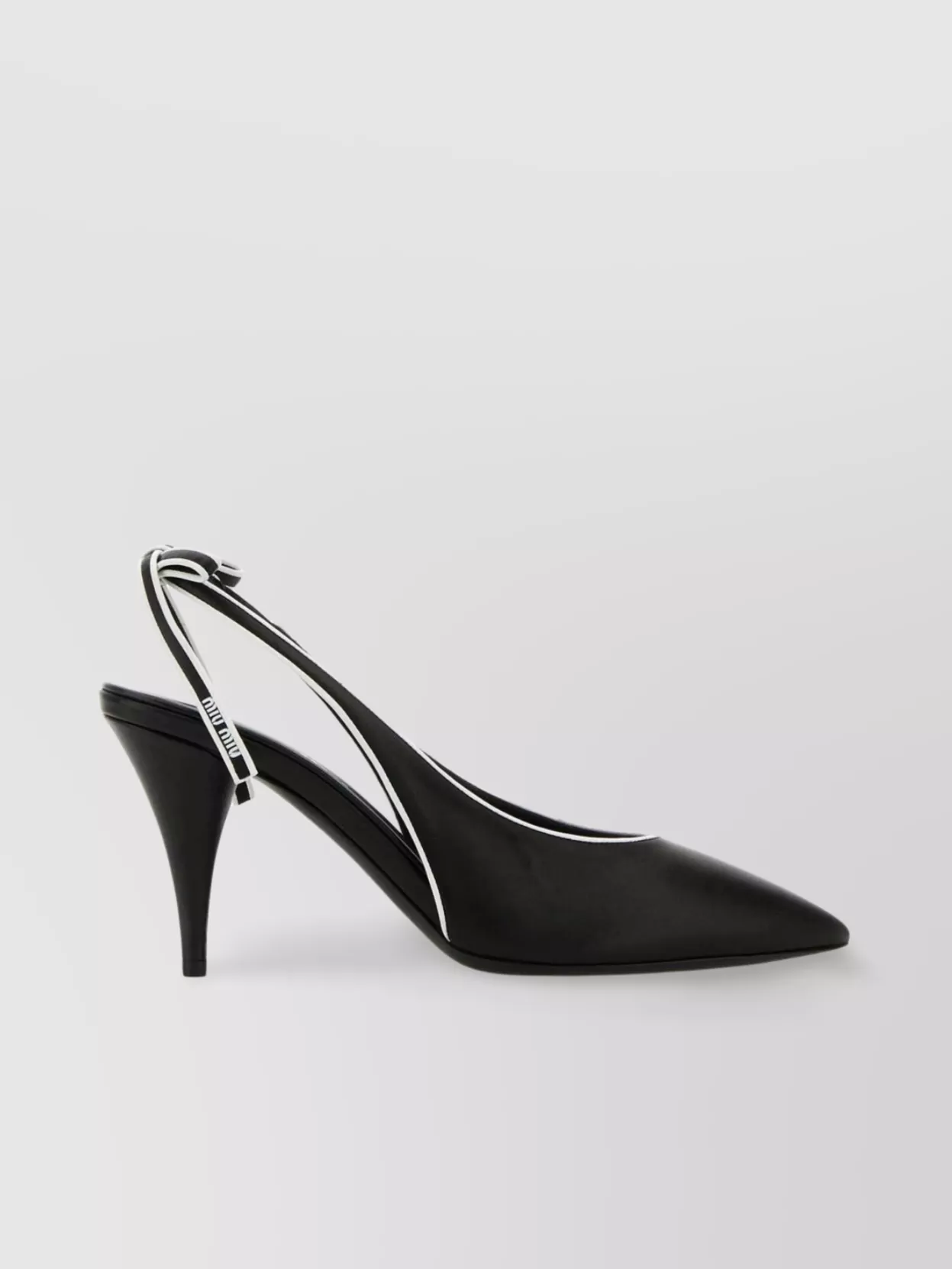 Miu Miu Cone Heel Pointed Toe Pumps
