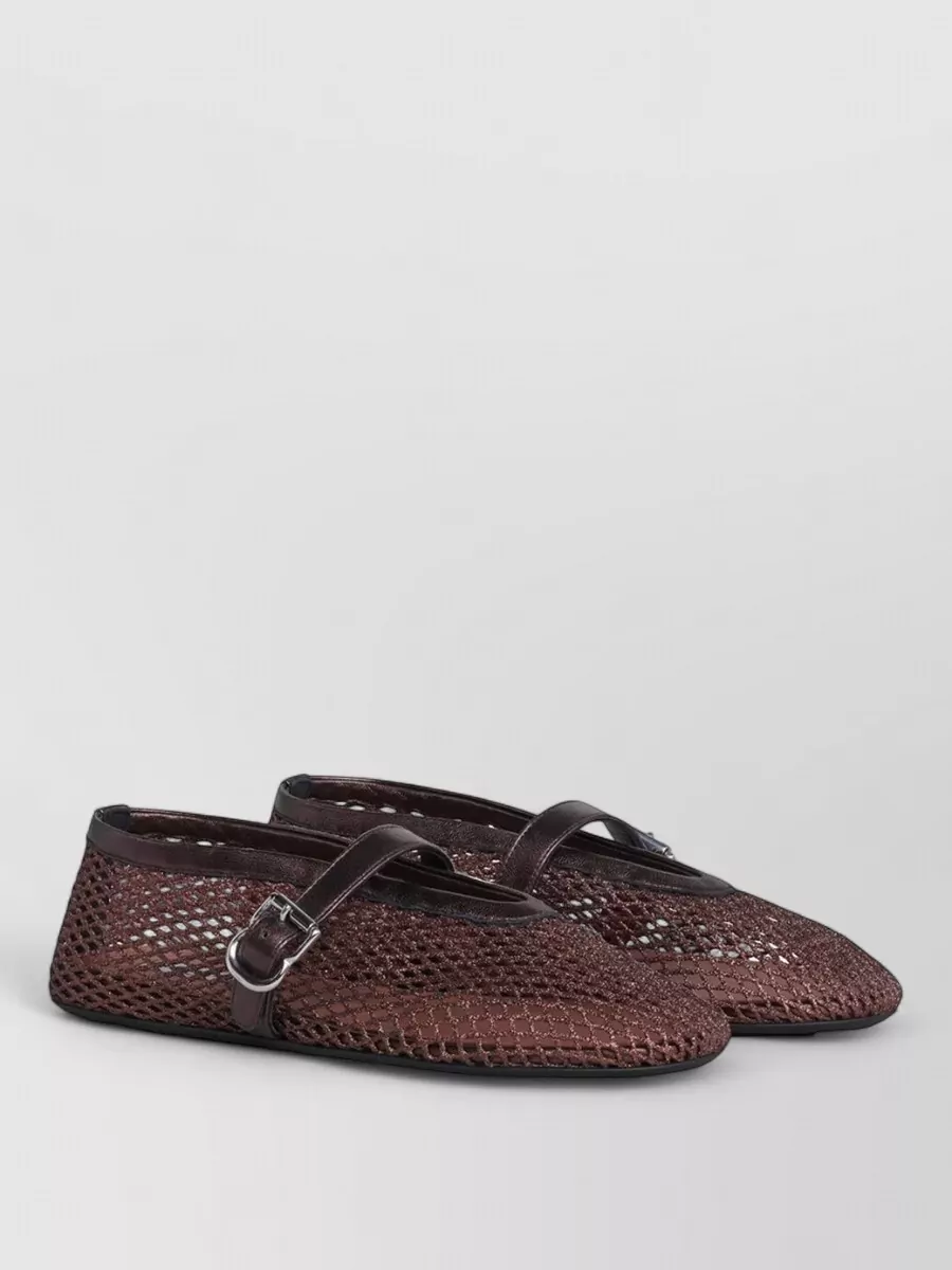 Alaïa Mesh Ballerina Flats