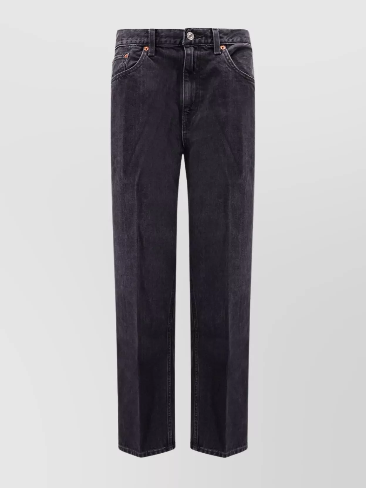 Re/done The Ollie Denim Five Pocket Trousers In Blue