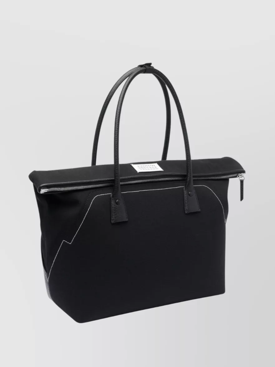Maison Margiela Rectangular Shape With Contrast Stitching And 2 Handles