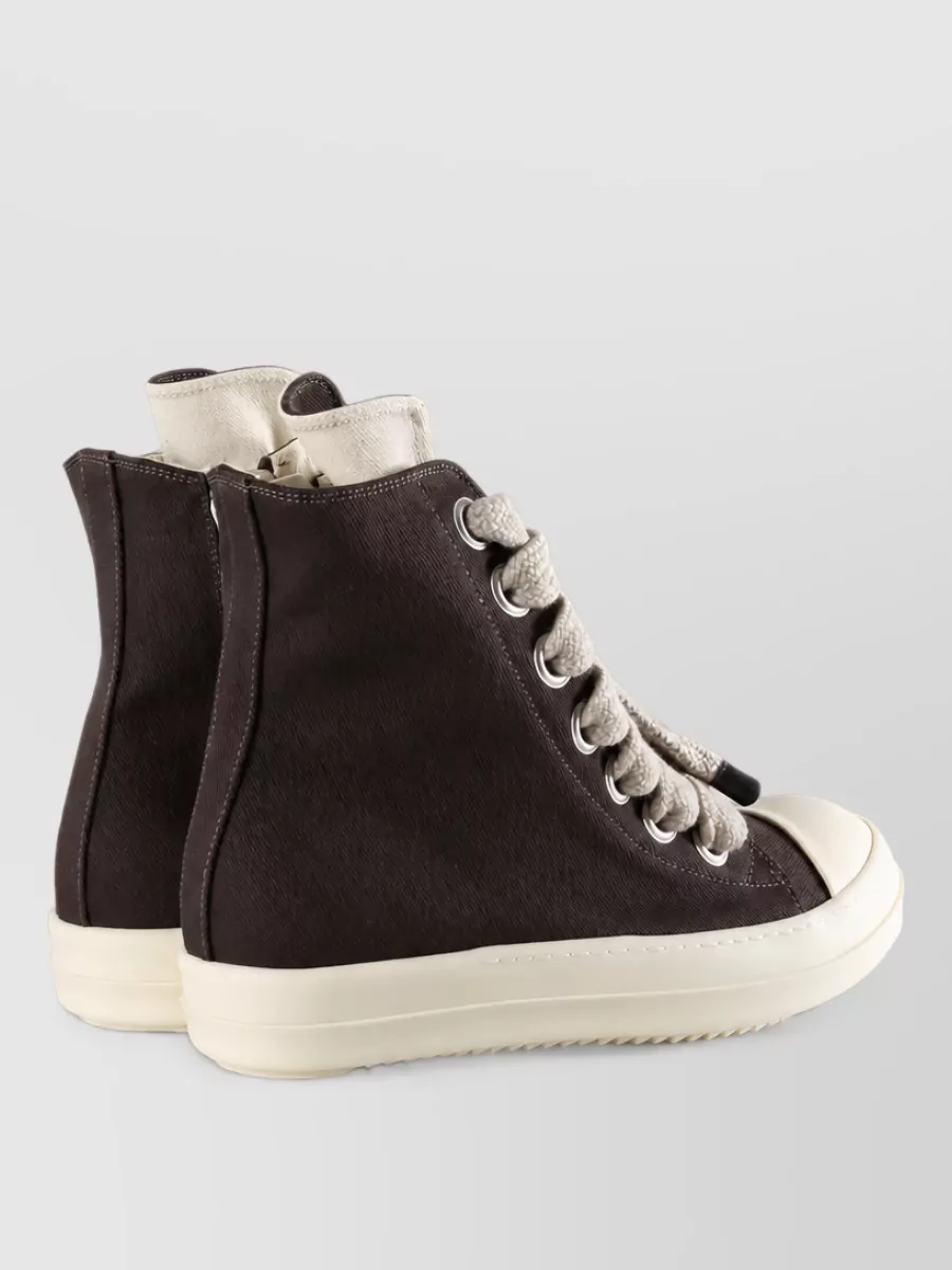 Rick Owens Drkshdw Denim high-top sneakers