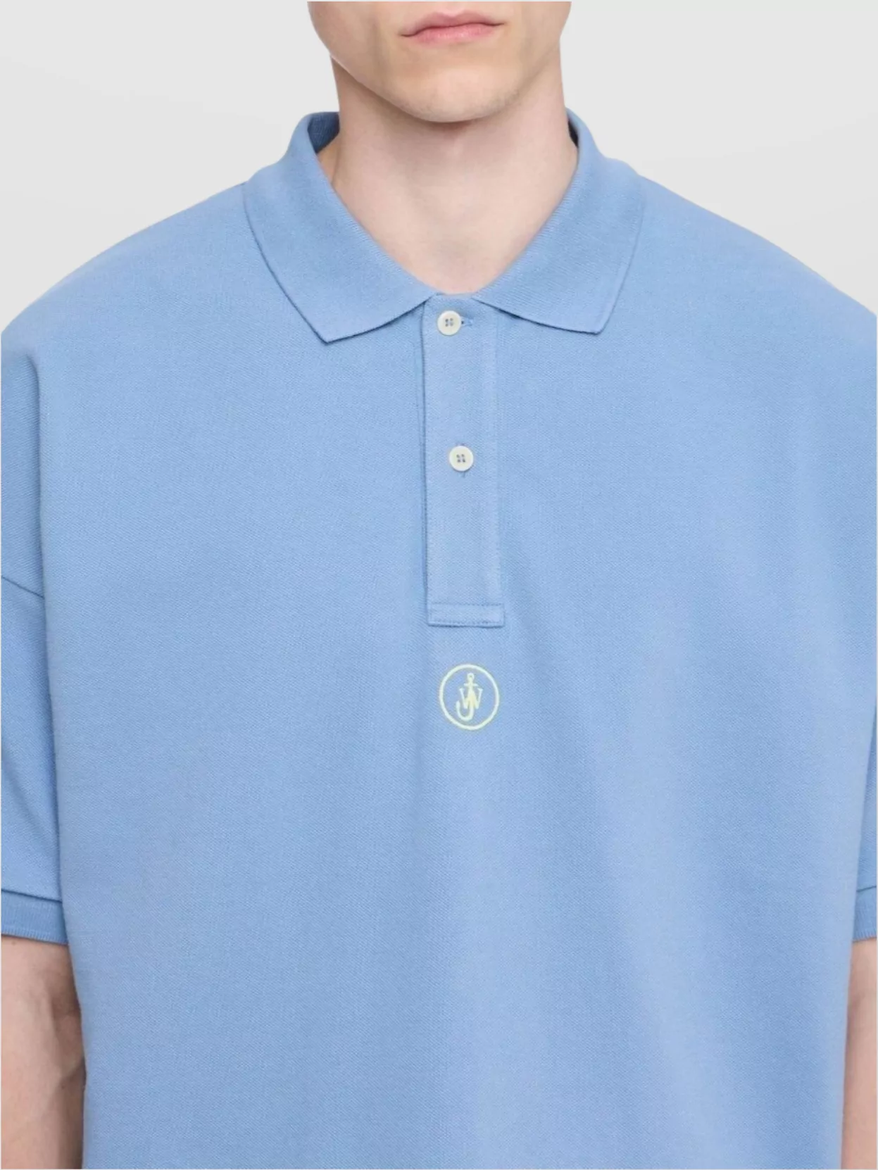 Jw Anderson Logo Polo Shirt Short Sleeves