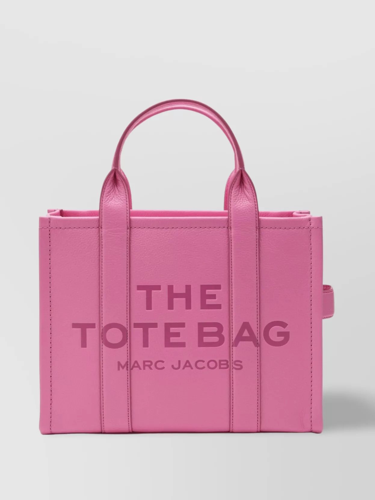 Marc Jacobs Medium Rectangular Tote Bag With Top Handles In Pink