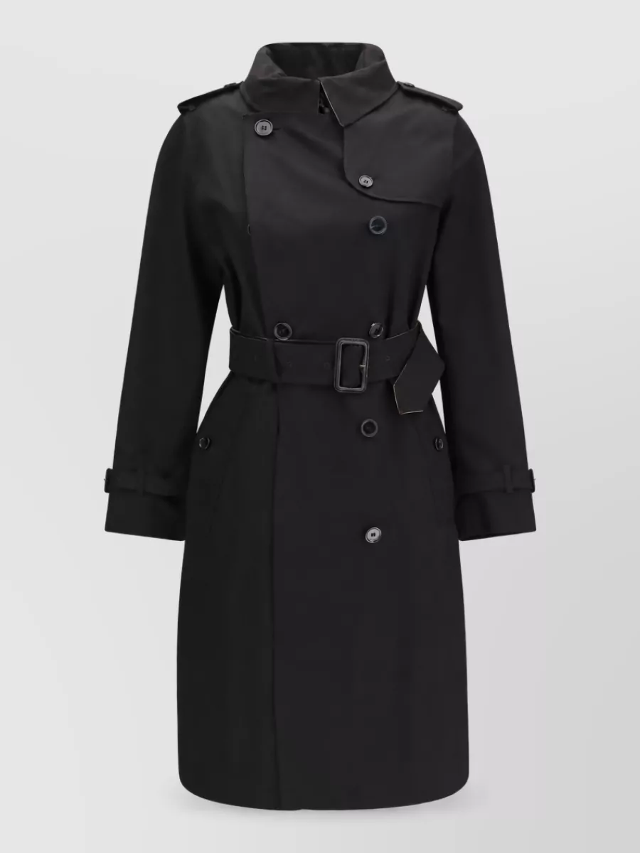 Burberry Cotton long trench coat