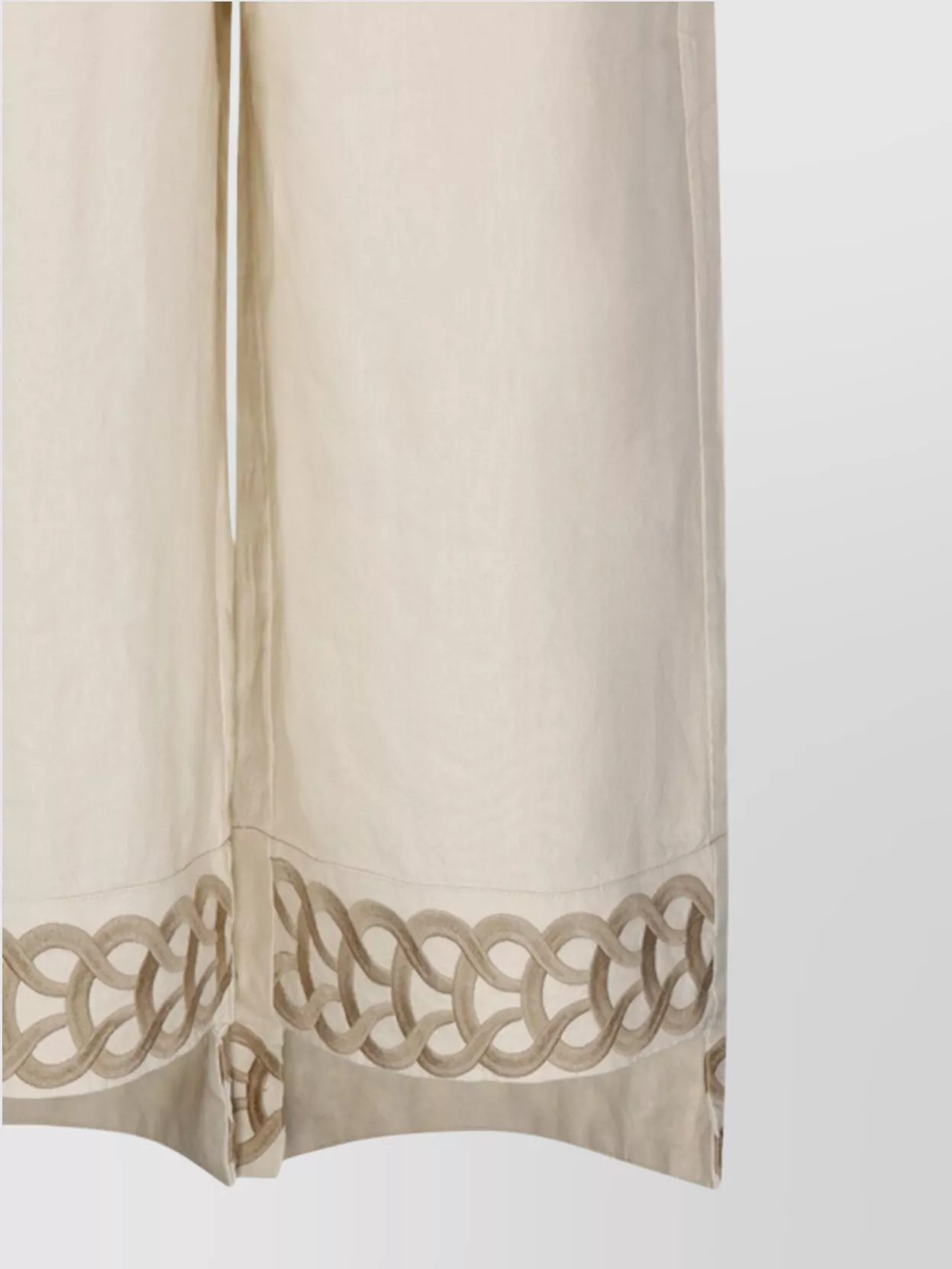 By Malene Birger Elastic Waistband Wide Leg Trousers