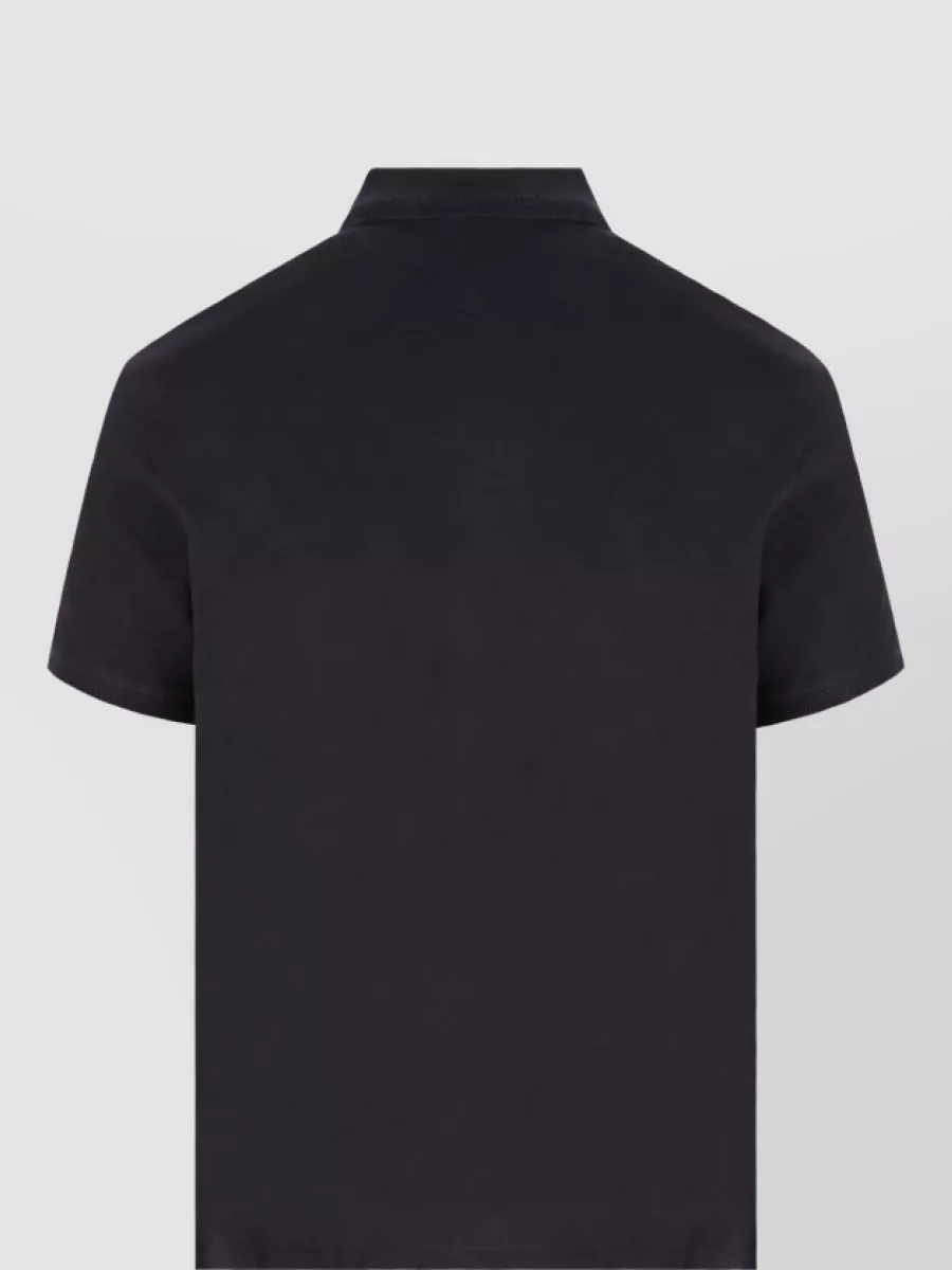 Moncler Cotton Piqué Short-Sleeve Polo Shirt