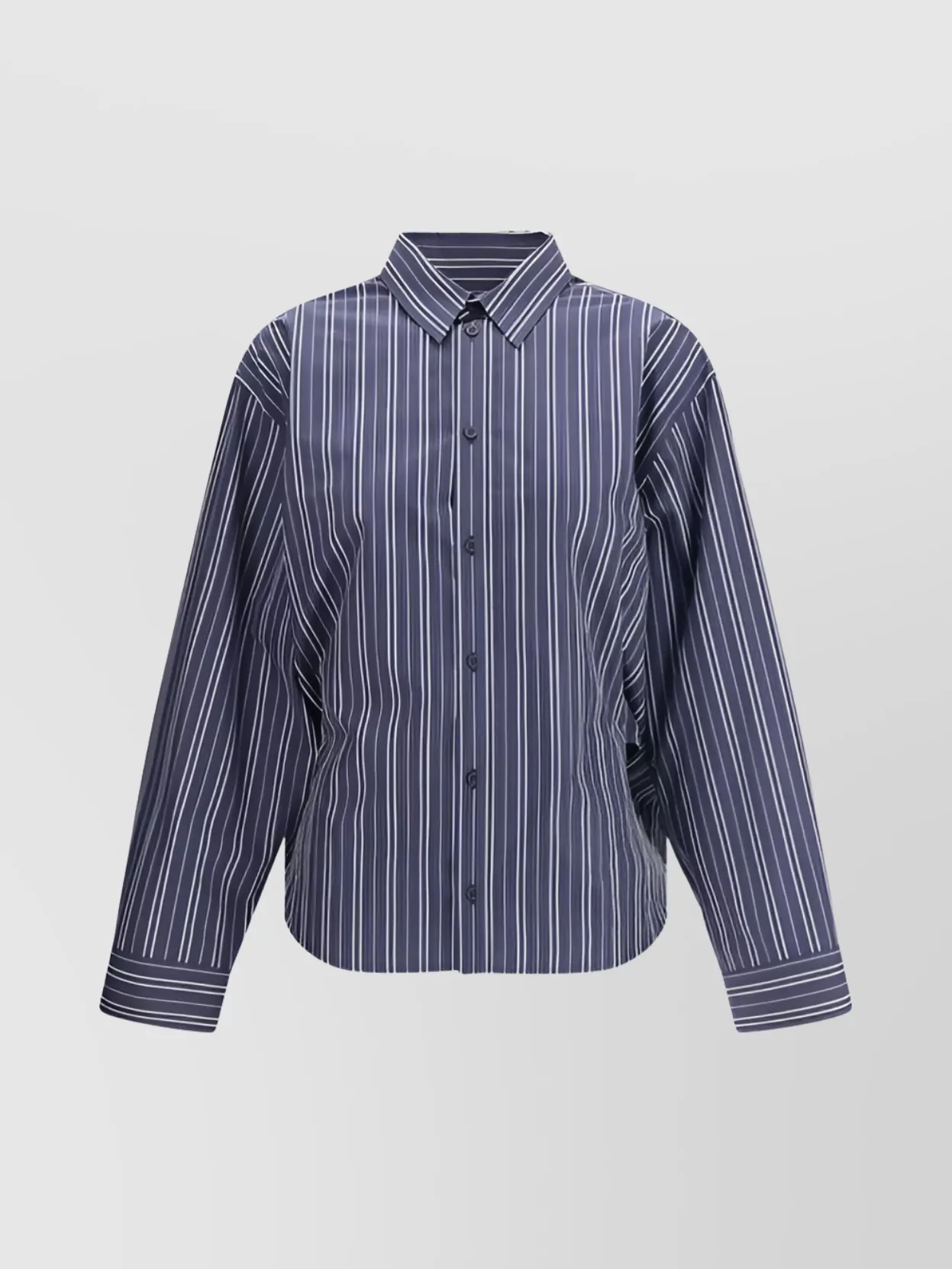 Balenciaga Oversized Striped Shirt Long Sleeves