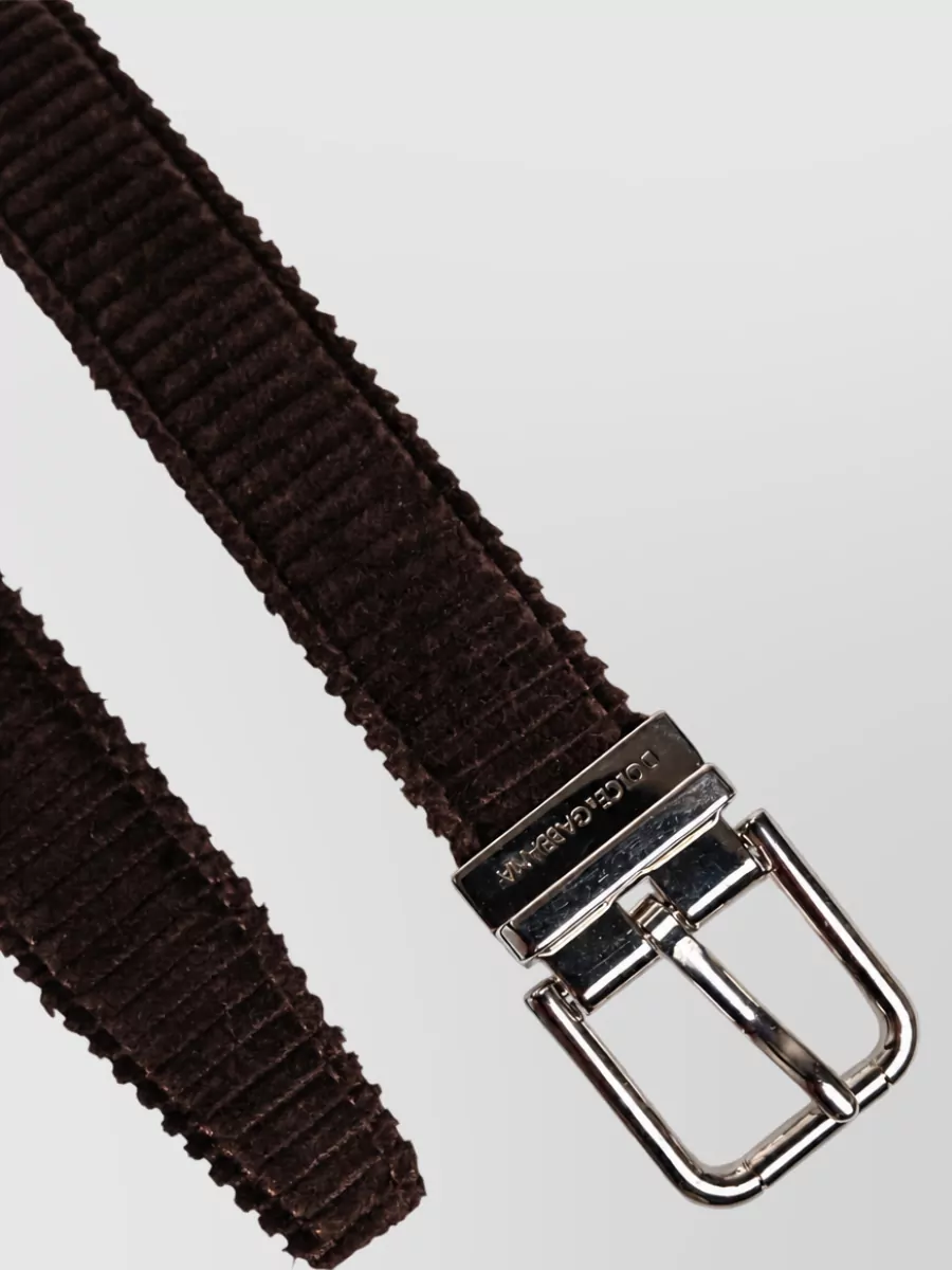 Dolce&Gabbana Velvet Belt