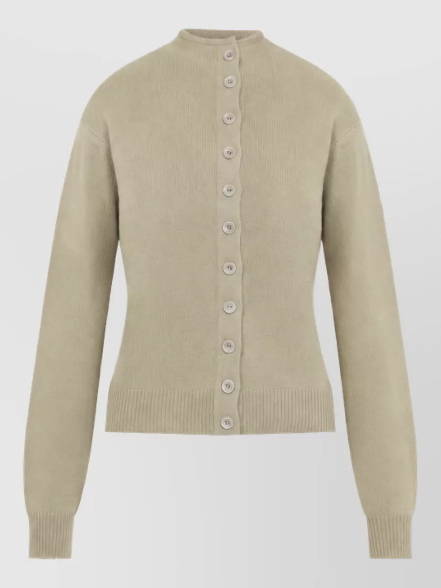 Lemaire Cashmere Fine-Knit Reversible Cardigan