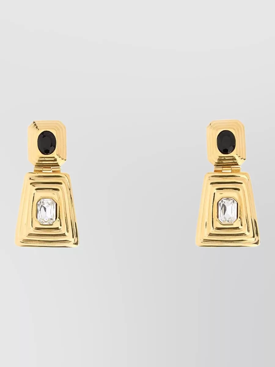 Alessandra Rich metal earrings