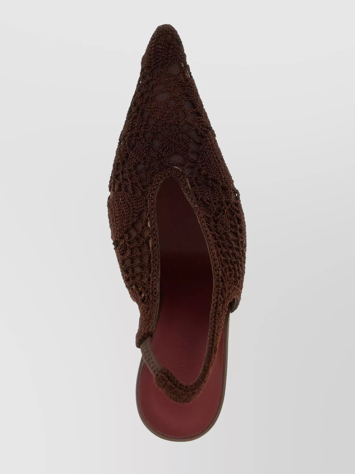 Magda Butrym Open Knit Slingback Stiletto