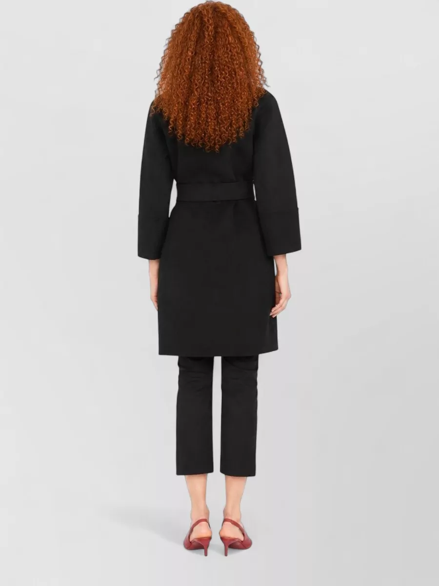 S Max Mara Virgin Wool Fitted Jacket