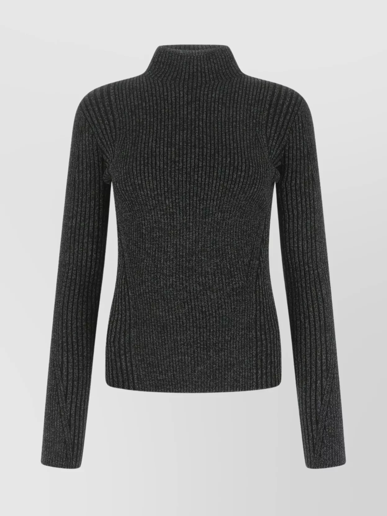 Shop Dion Lee Turtle-neck Ribbed Polyester Blend Sweater