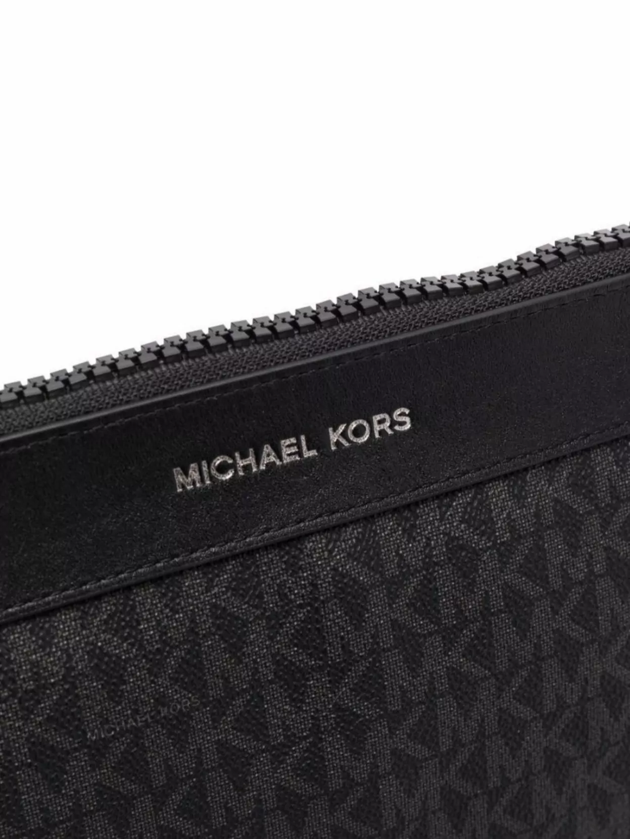 Michael Kors Monogrammed Travel Clutch Bag