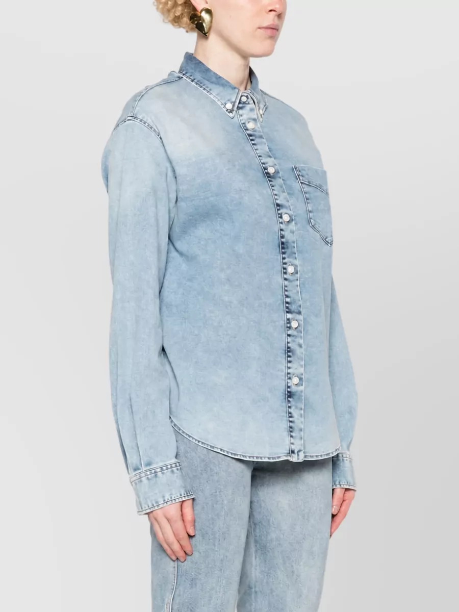 Jacob Cohen Cutout Denim Shirt