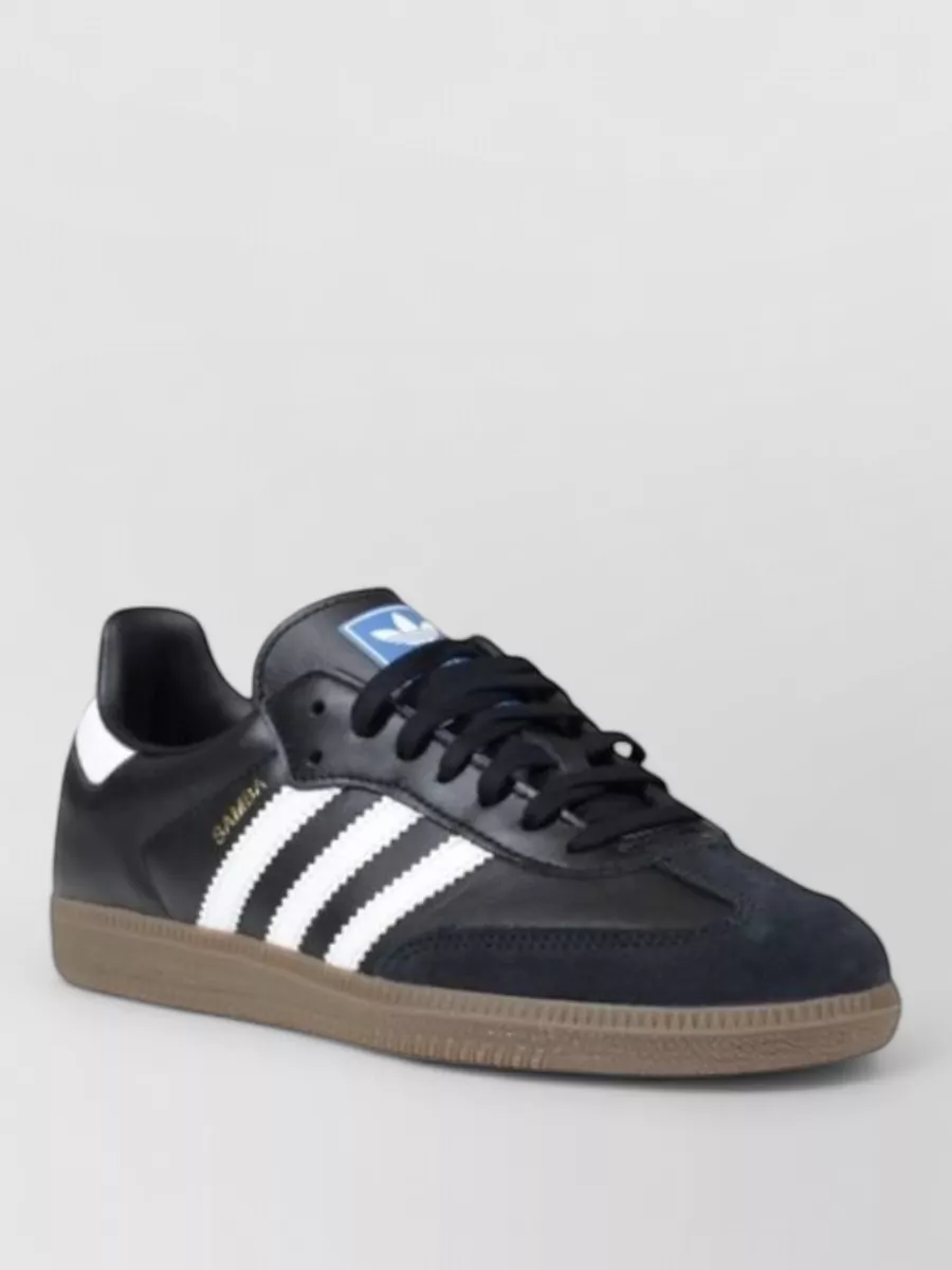 Adidas Originals leather lace-up sneakers