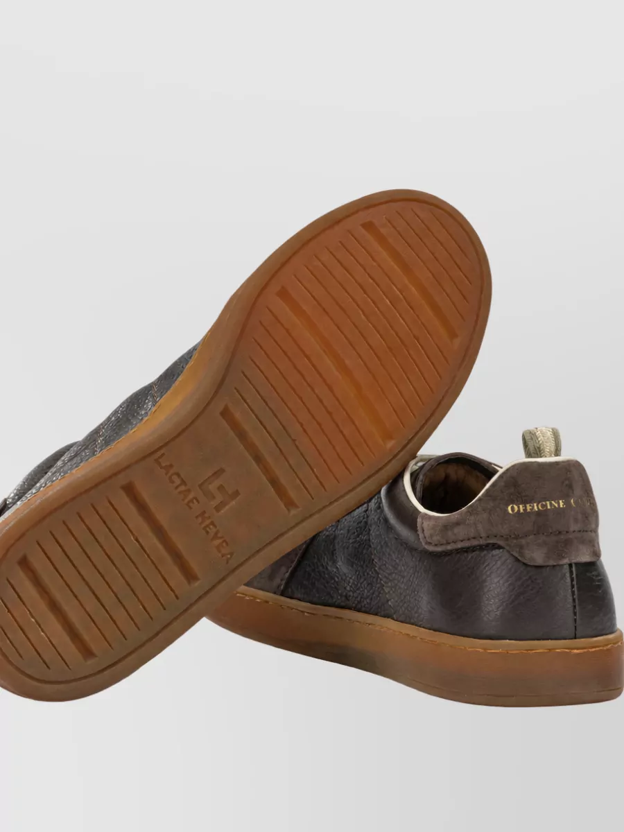 Officine Creative Leather Low-Top Sneakers