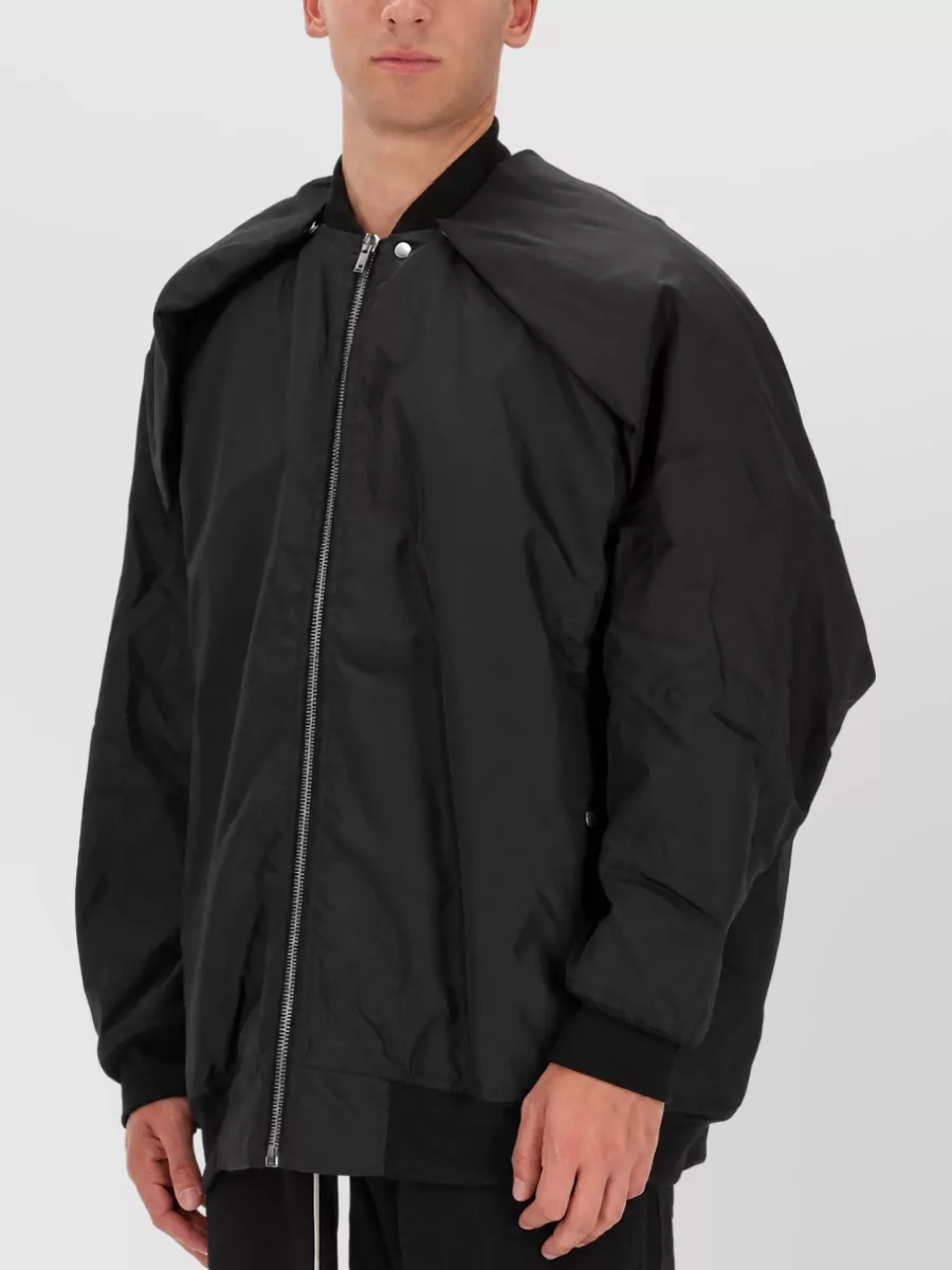 Rick Owens Drkshdw Convertible Nylon Bomber Jacket
