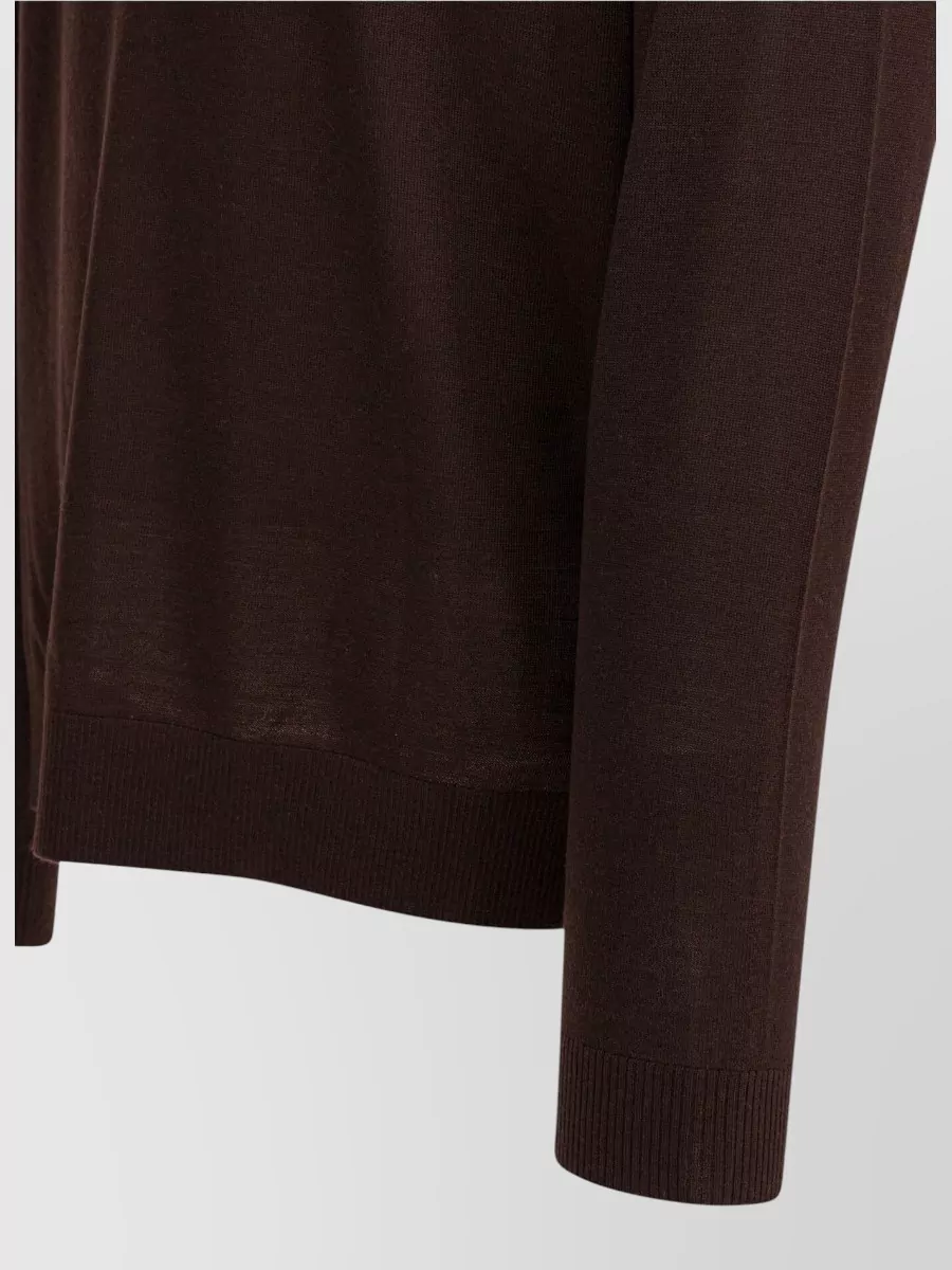 Vince Merino Wool Polo Jumper