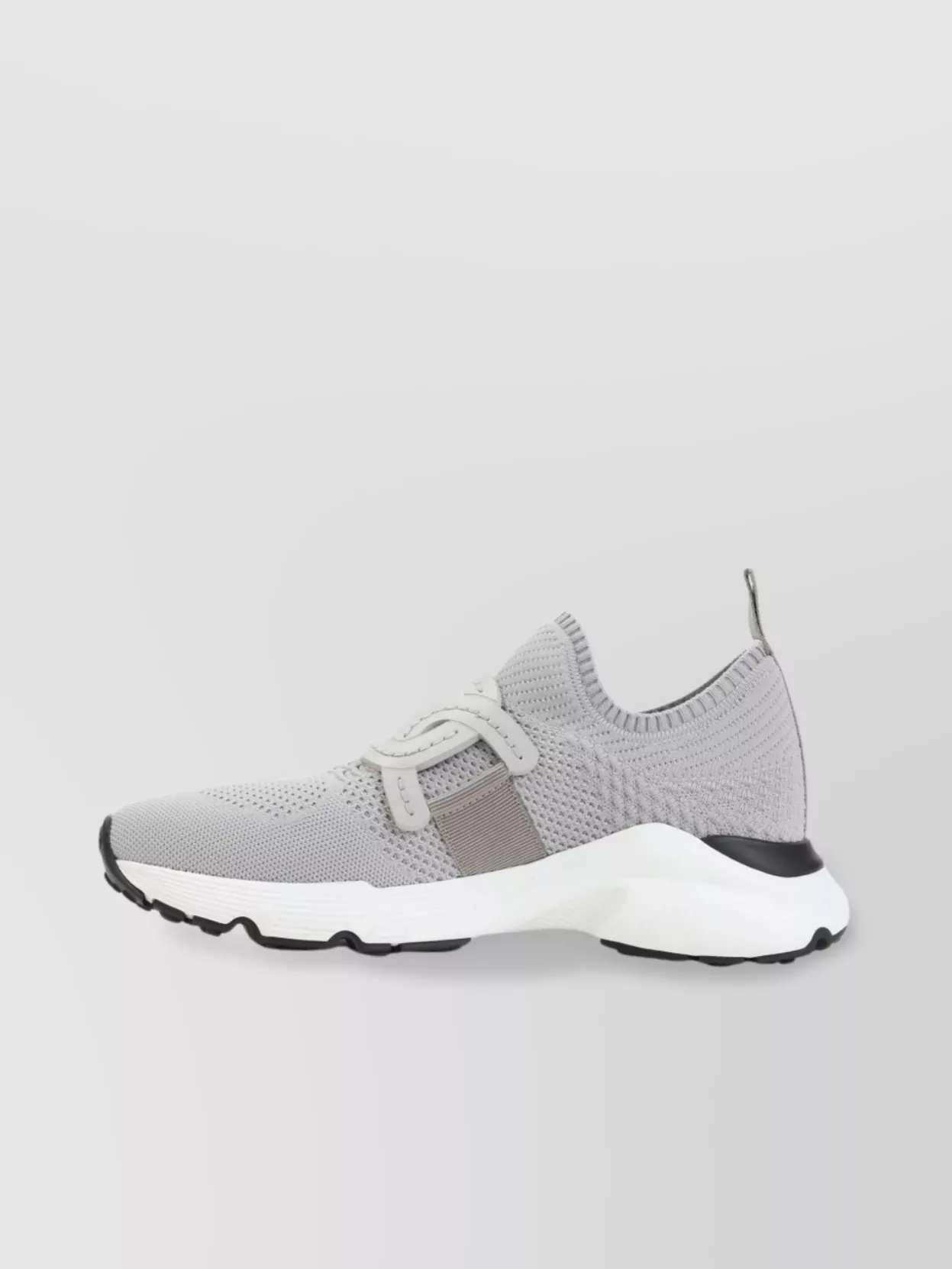 Tod's Knitted Sneakers With Pull Tab And Rubber Sole