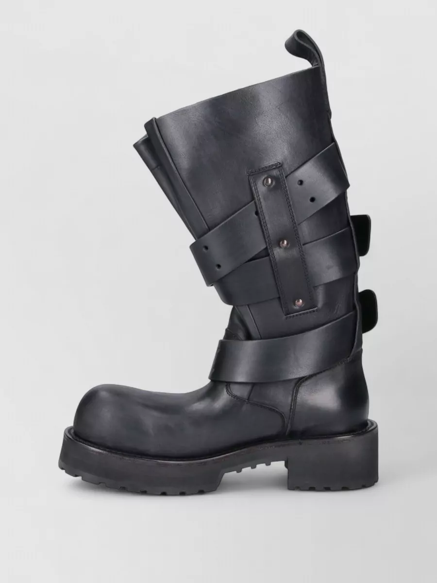 Balenciaga Leather Ankle Boots