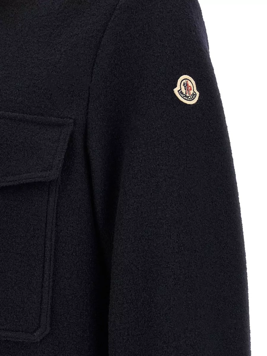 Moncler Virgin Wool Shirt Jacket