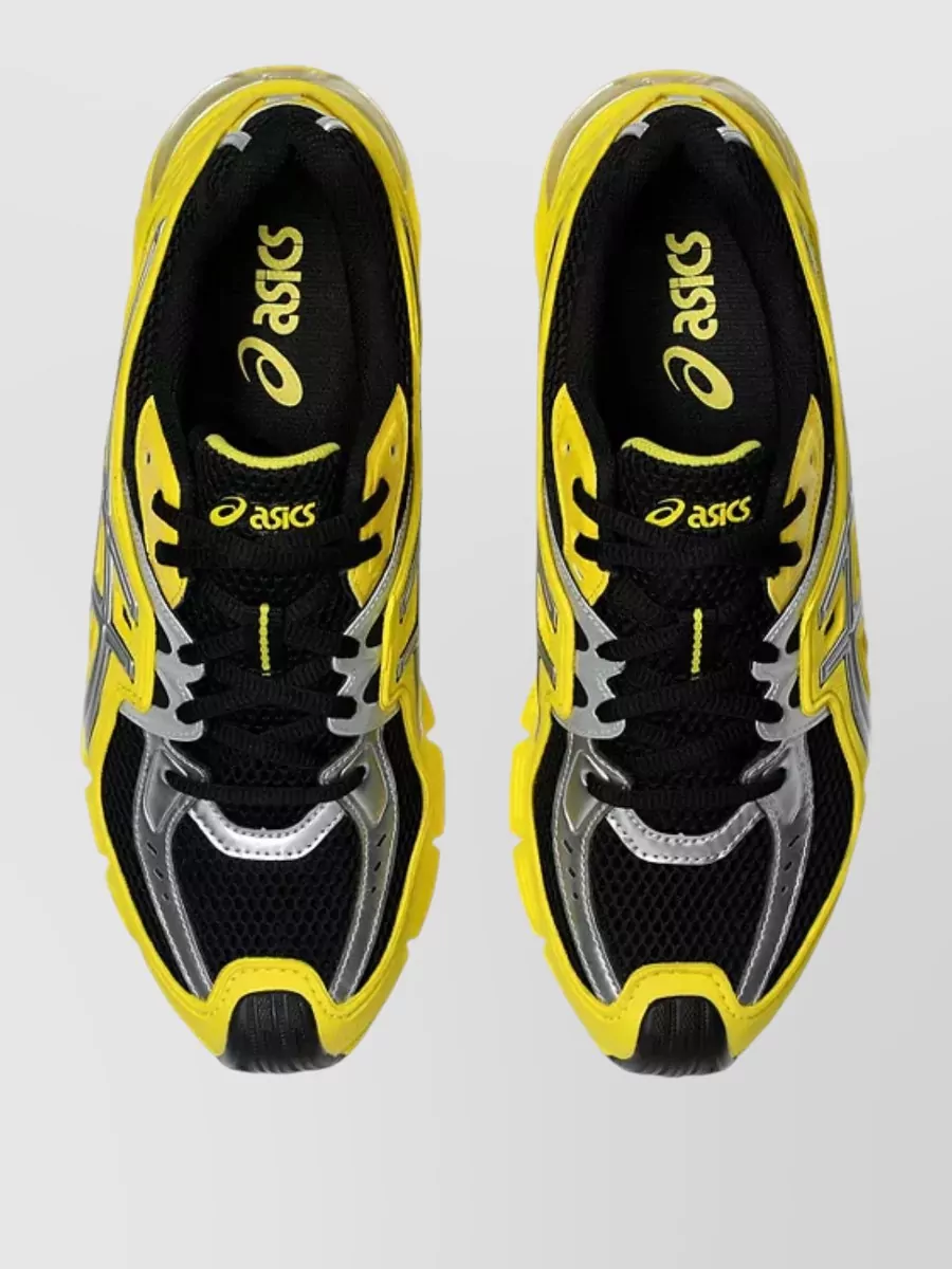 Asics Low Top Sneakers Mesh Panels Rubber Sole