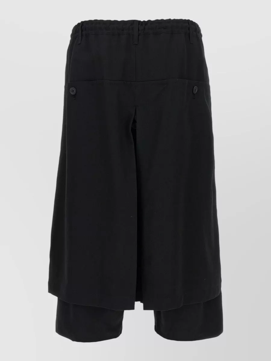 Yohji Yamamoto Wool Wrap Shorts