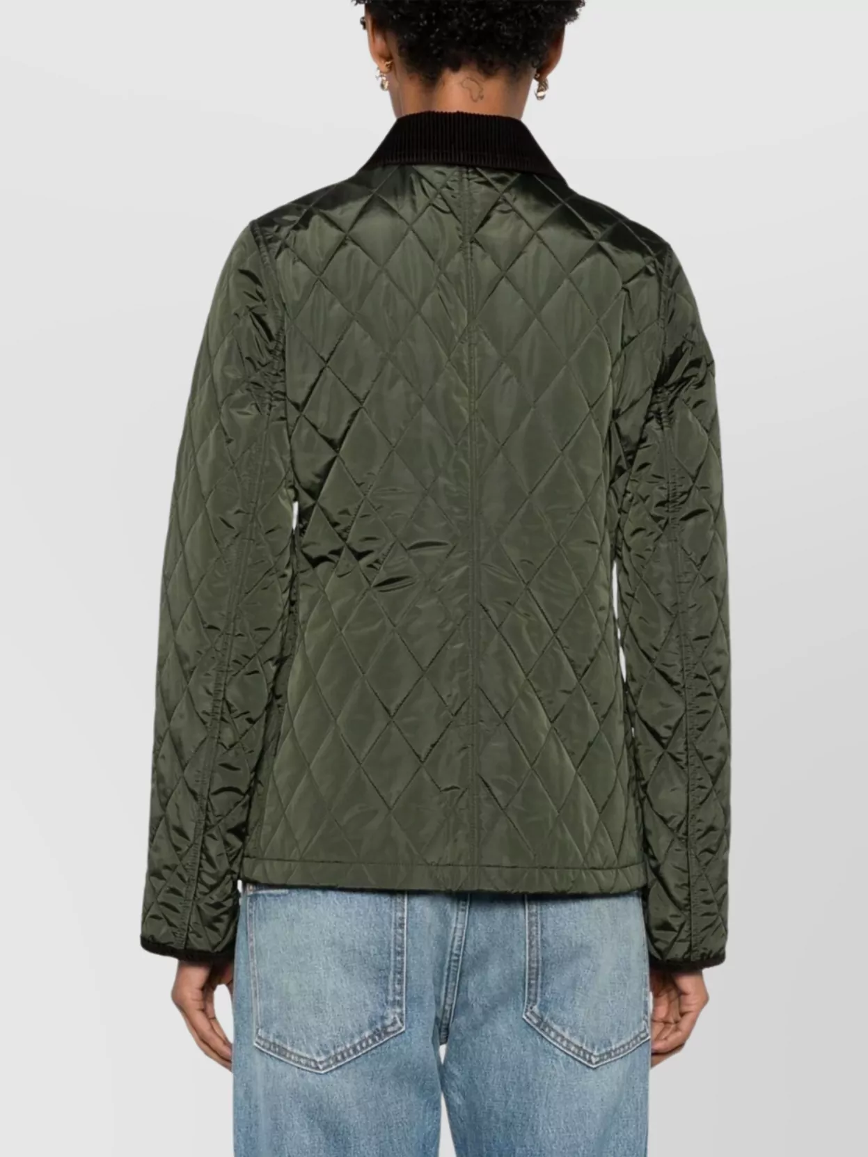 Burberry Cropped Quilted Jacket