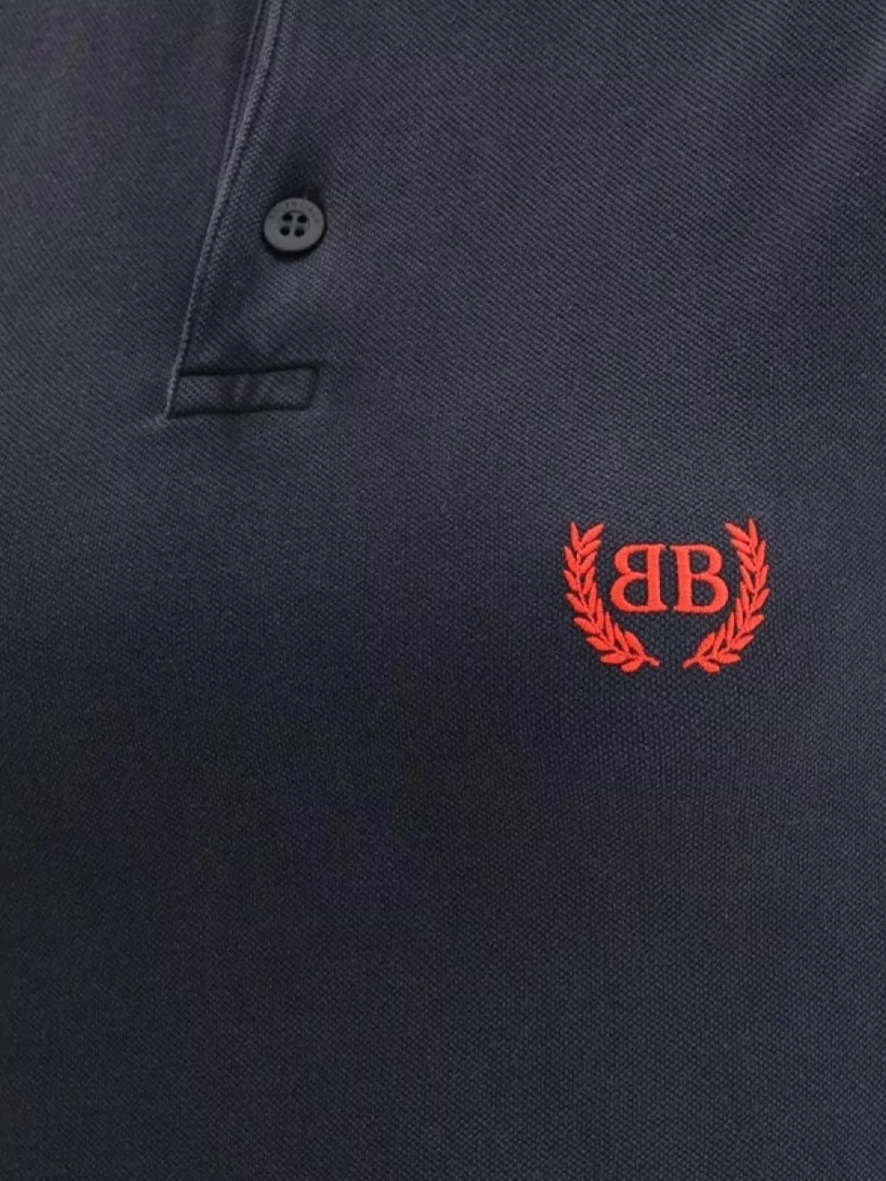 Balenciaga Black Mini Dress With Polo Shirt Style Collar And Logo Detail On The Front In Cotton Woma