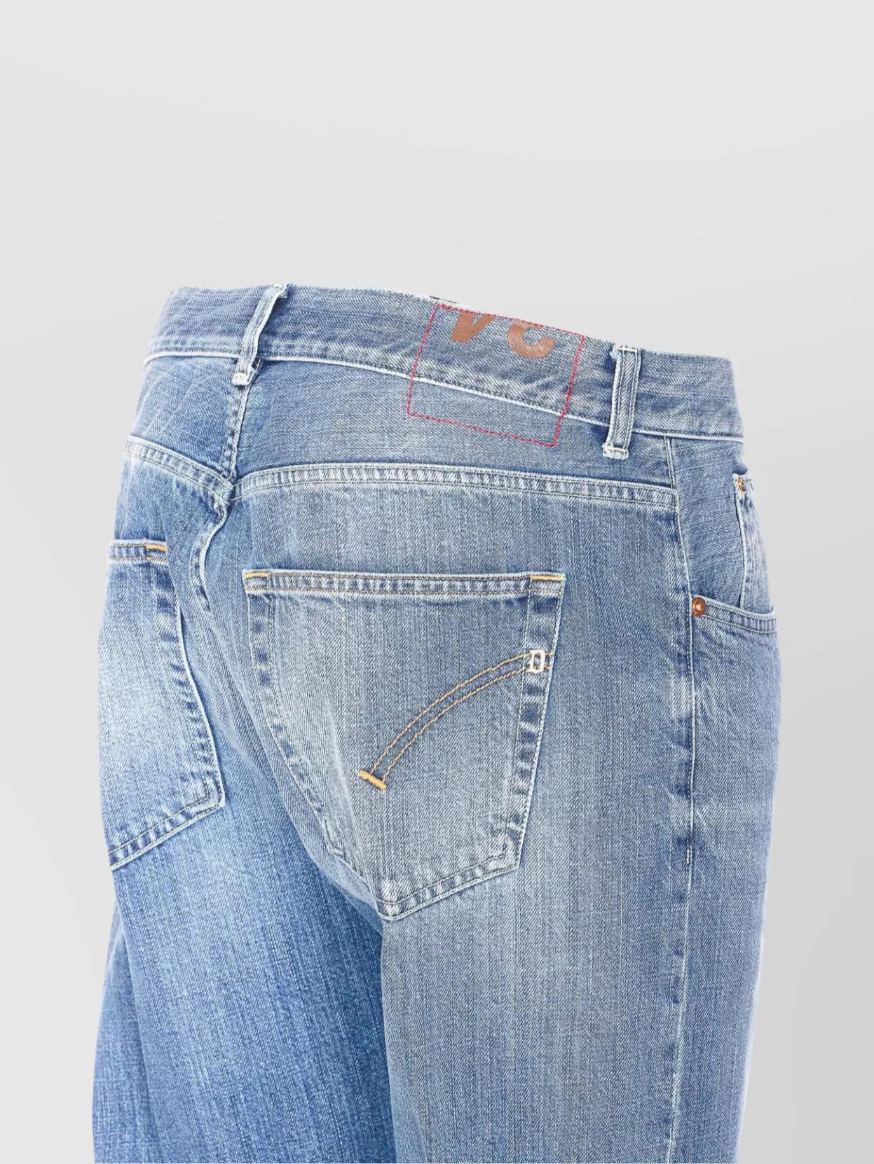 Dondup Slim Fit Carrot Trousers With Belt Loops