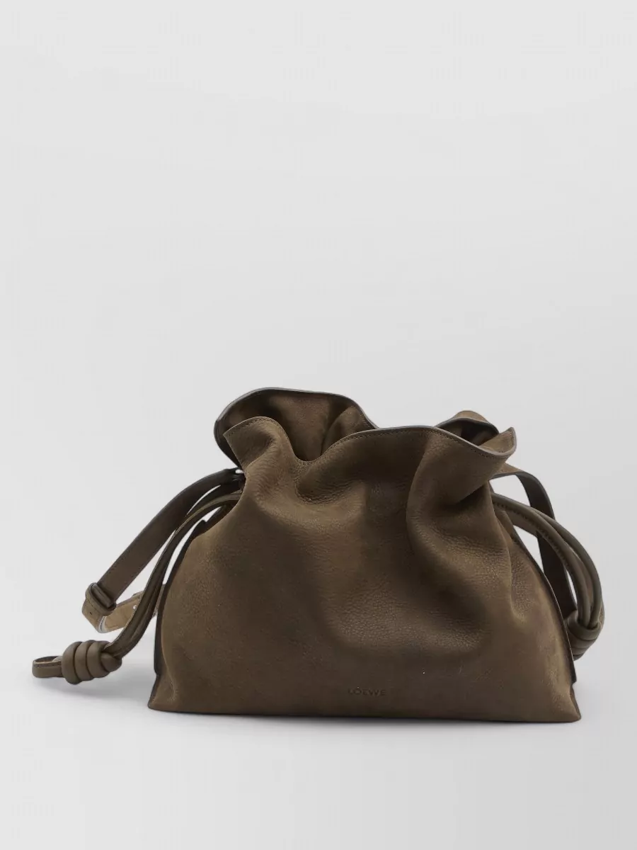 Loewe Flamenco Medium Leather Tote Bag