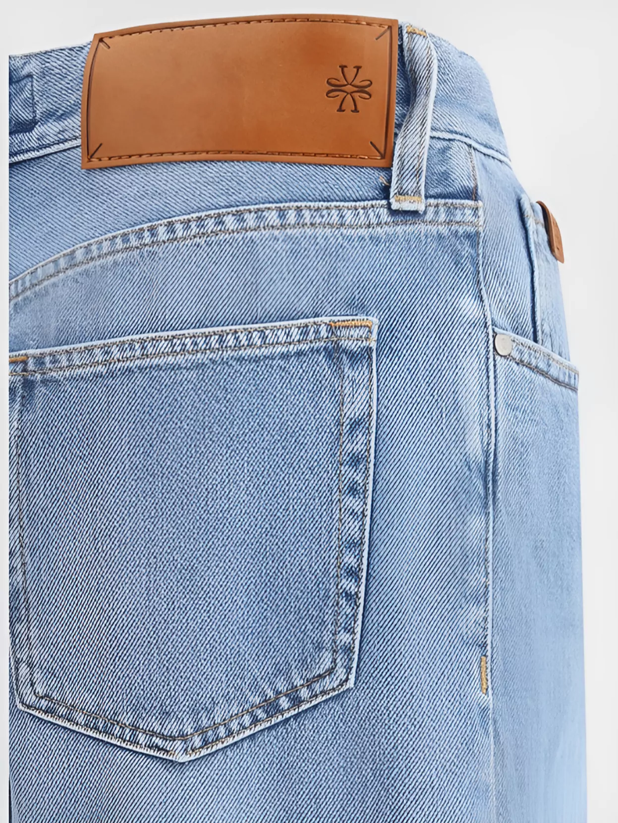 Jacob Cohen Wide Leg Denim Trousers