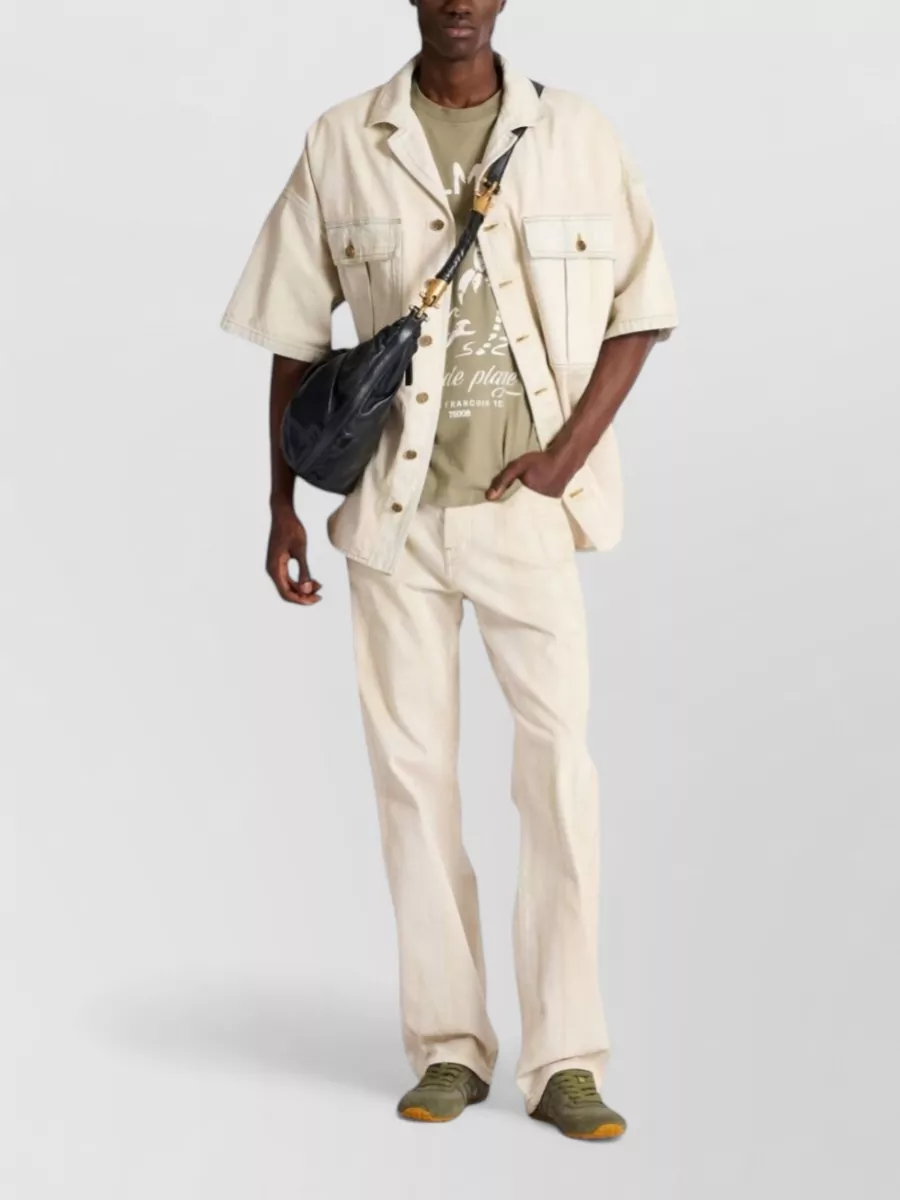 Balmain Cotton Crew-Neck Short-Sleeve T-Shirt