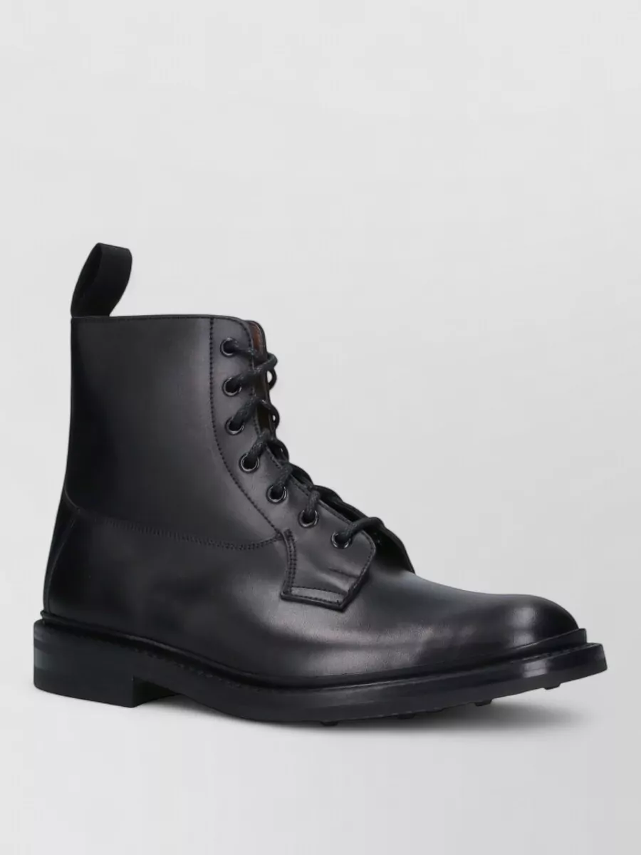 Tricker's leather derby shoes