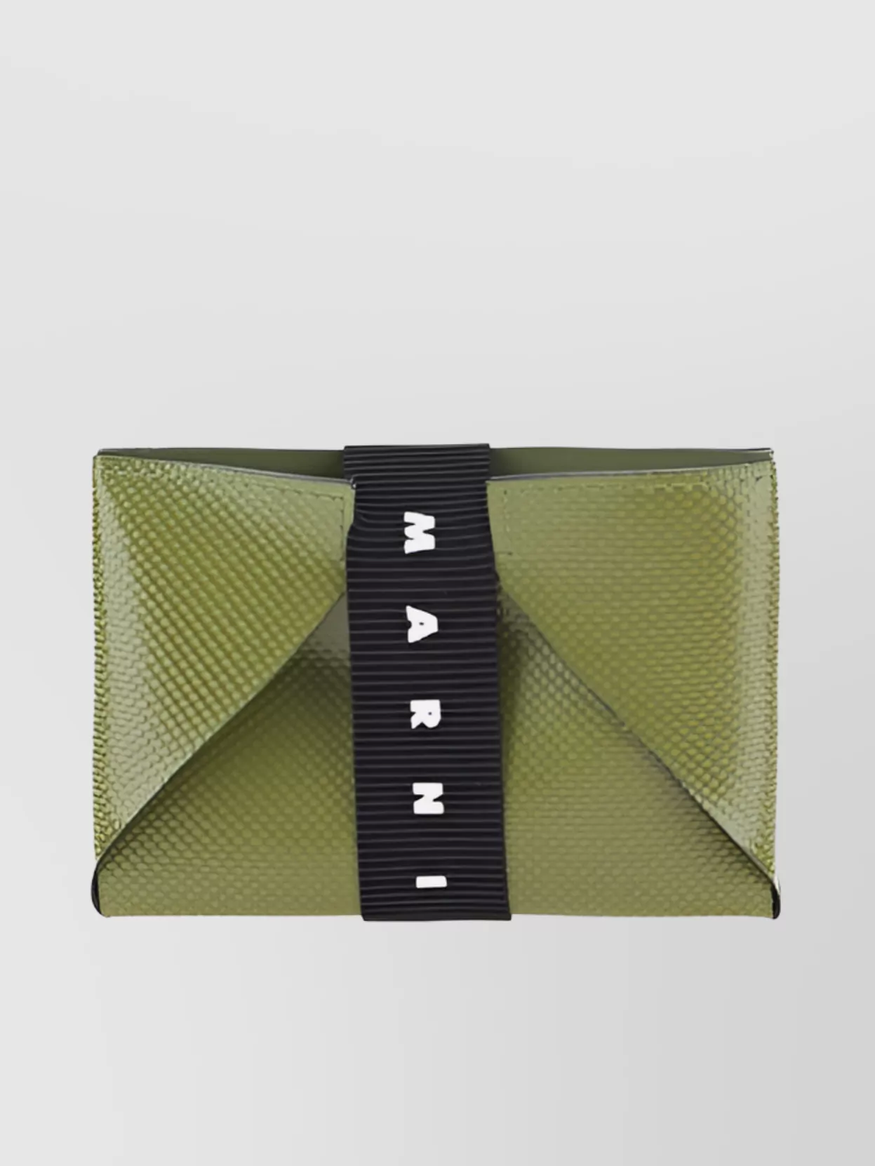 Shop Marni Envelope Textured Finish Wallet Design